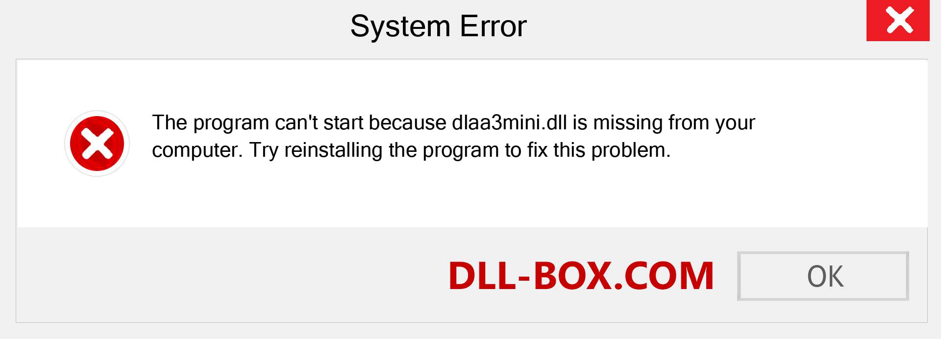  dlaa3mini.dll file is missing?. Download for Windows 7, 8, 10 - Fix  dlaa3mini dll Missing Error on Windows, photos, images